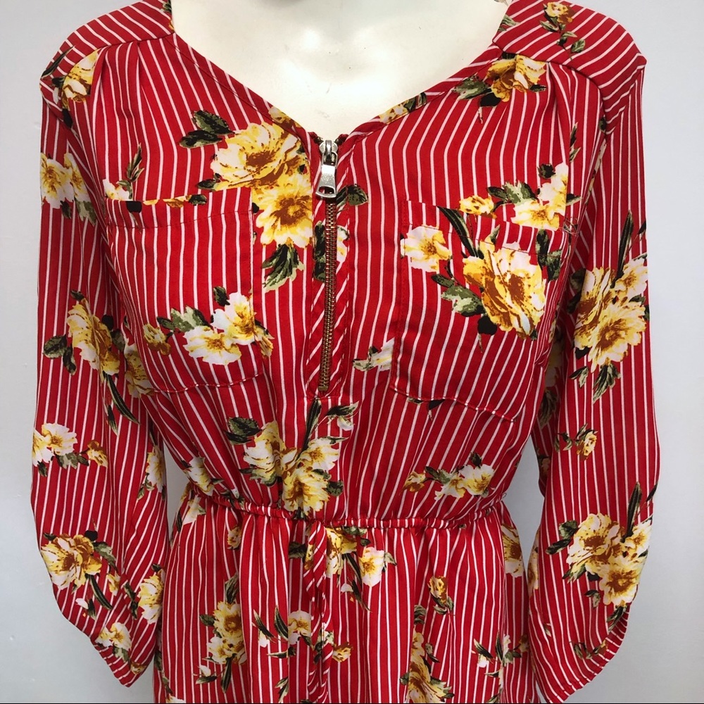 Stella Tweed Floral Blouse